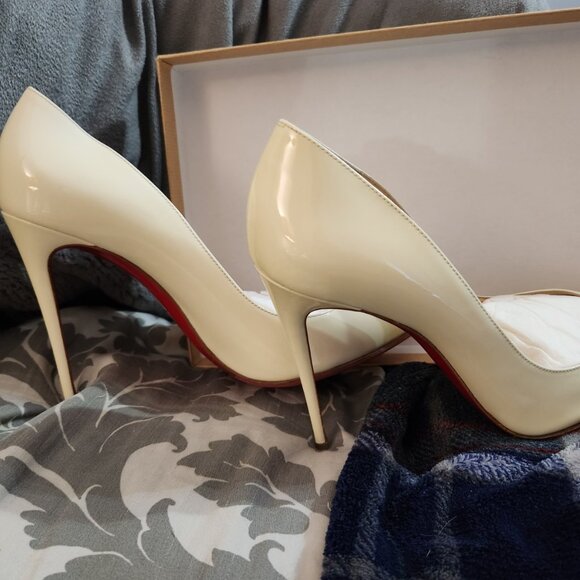 Christian Louboutin So Kate 120mm Size 39 - Off White - Picture 10 of 10